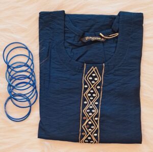 Daily use kurti - Blue