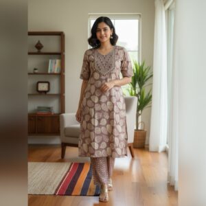 Co-ord Set - English Baby Pink